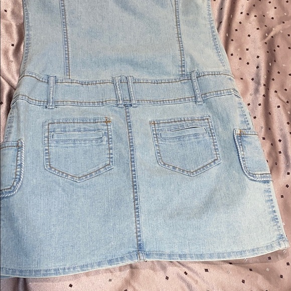 Denim Mini Dress - Picture 8 of 10